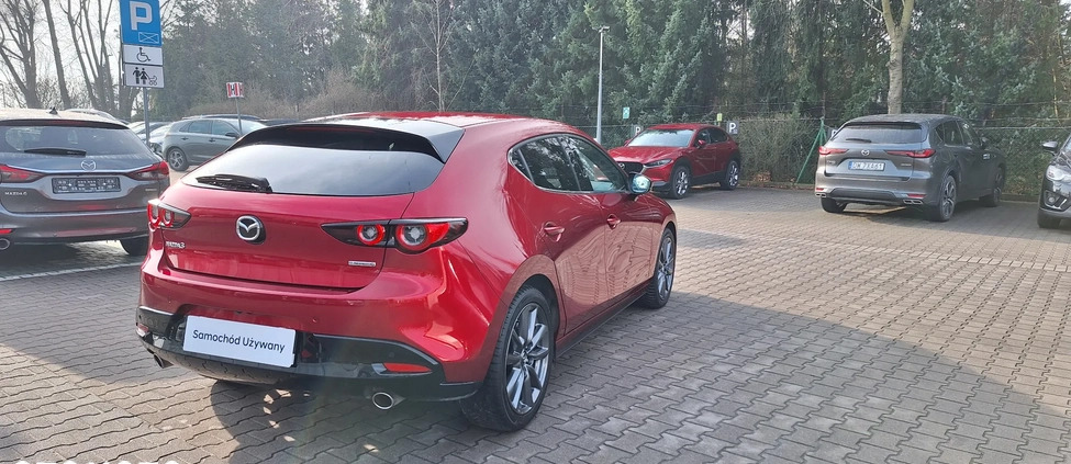 Mazda 3 cena 122800 przebieg: 11000, rok produkcji 2022 z Wojnicz małe 631